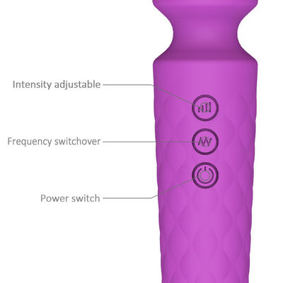 Dispositif de massage par vibration à 8 vitesses 205 mm G Spot Vibrator Jouet sexuel