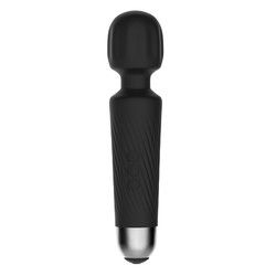 Femme Jouets sexuels en silicone Massageur Baguette magique portable Vibrateur rechargeable pour le clitoris