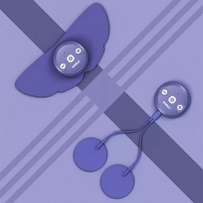 Une poupée sexuelle bleue réaliste, une application sans fil, un appareil de soulagement de la douleur, un appareil de contrôle à distance, un appareil de soulagement de la douleur, 205 mm x 4,5 mm.