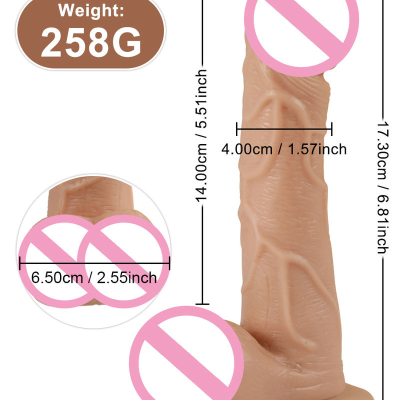 5Vibrator de 3 pouces jouet pour adultes gros godeur réaliste pénis en silicone pour femmes adultes