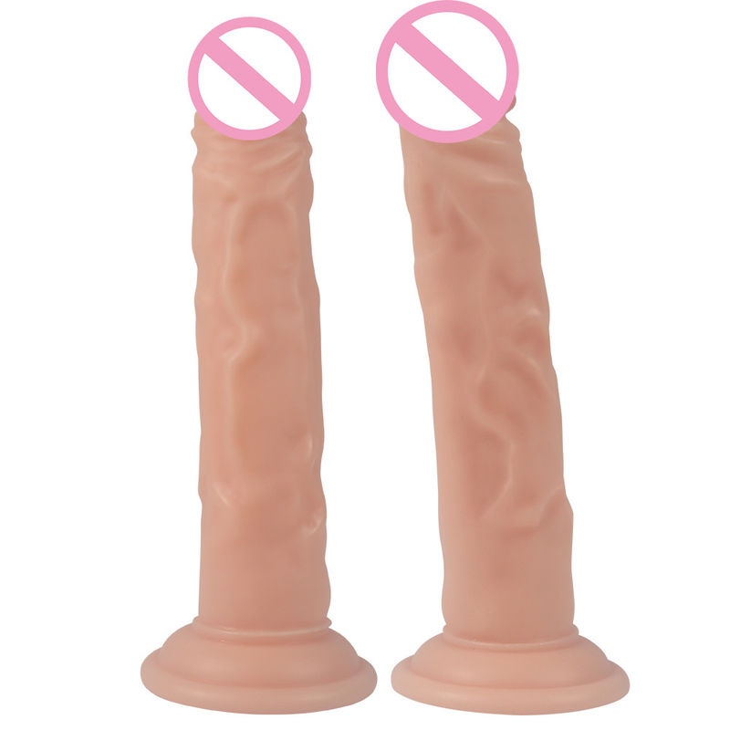 100% imperméable à l'eau 7,28 pouces gros réaliste doux dildo réaliste ressentir regarder CE