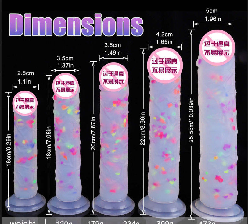 21.5 x 4 cm Dildo réaliste en caoutchouc Pénis artificiel anal masculin Silicone liquide doux