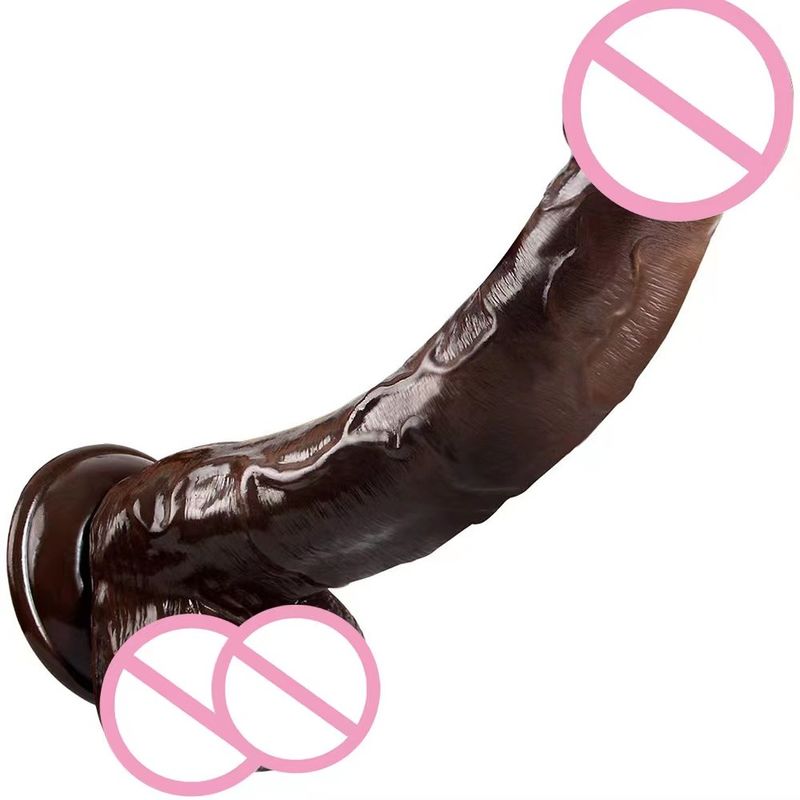 10 pouces Xxl Realiste Dildos Double Dildos personnalisés Gummie réel sentir gros coq de chien